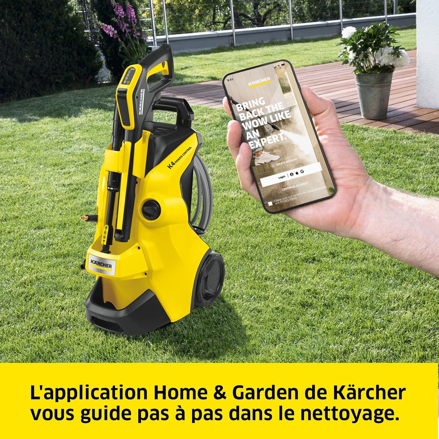 karaca-alisveris - K 4 Power Control - 59 x 39.7 x 30.5 cm - 130 bar, 420 l/h, 11,5 kg, Home Kit