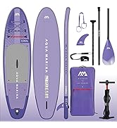 karaca-alisveris Coral Planche à pagaie gonflable de qualité supérieure Violet 310 cm