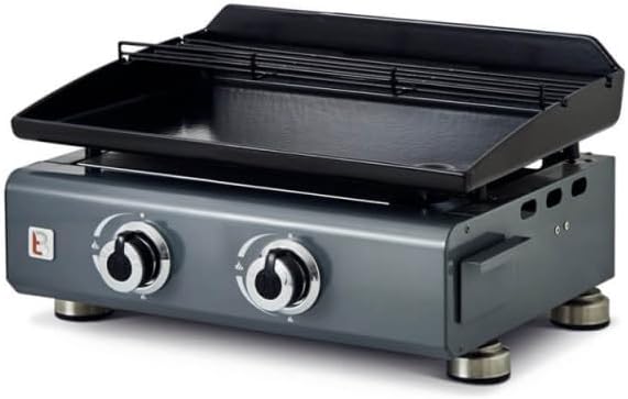 Favex - Silvia II G - plaque 52x34 cm - 2 feux gaz, 5,3 kW, 8 personnes