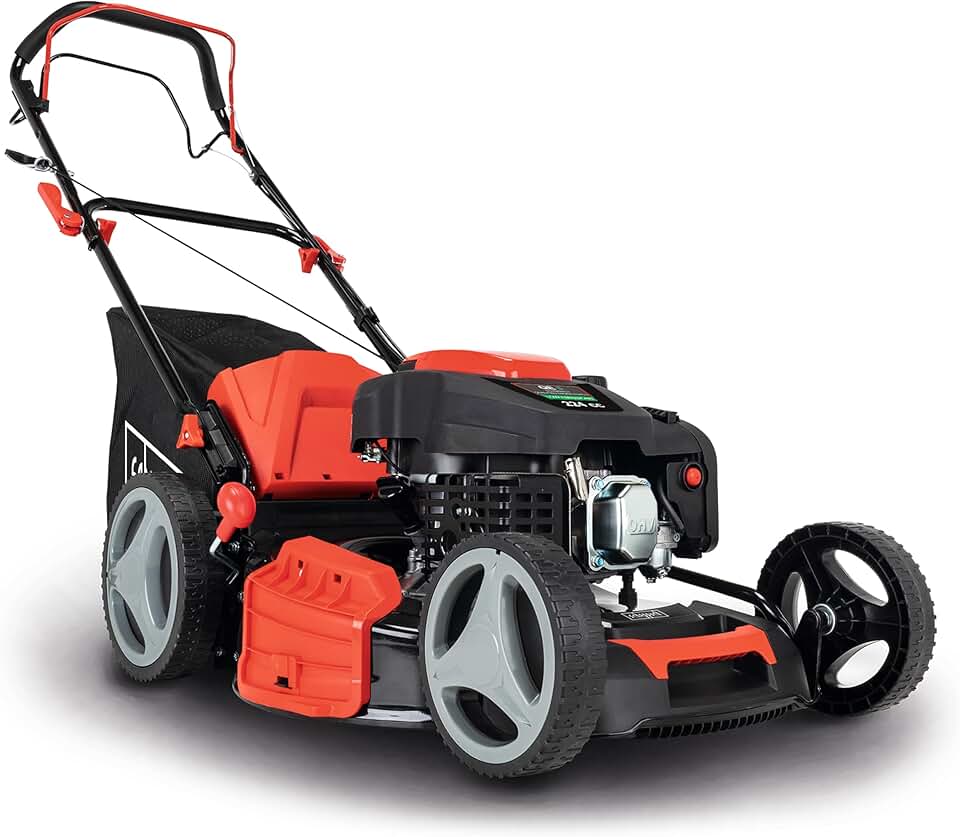 karaca-alisveris - Tondeuse thermique autotractée - 53cm - 6CV, mulching, 65L, réglage hauteur, MS225-53