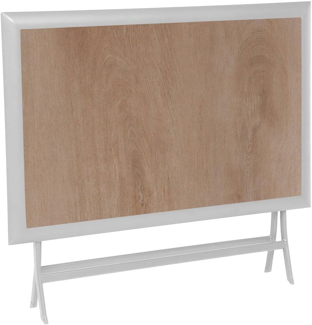 karaca-alisveris - Azua série - rectangulaire pliante 6 places - aluminium epoxy antirouille