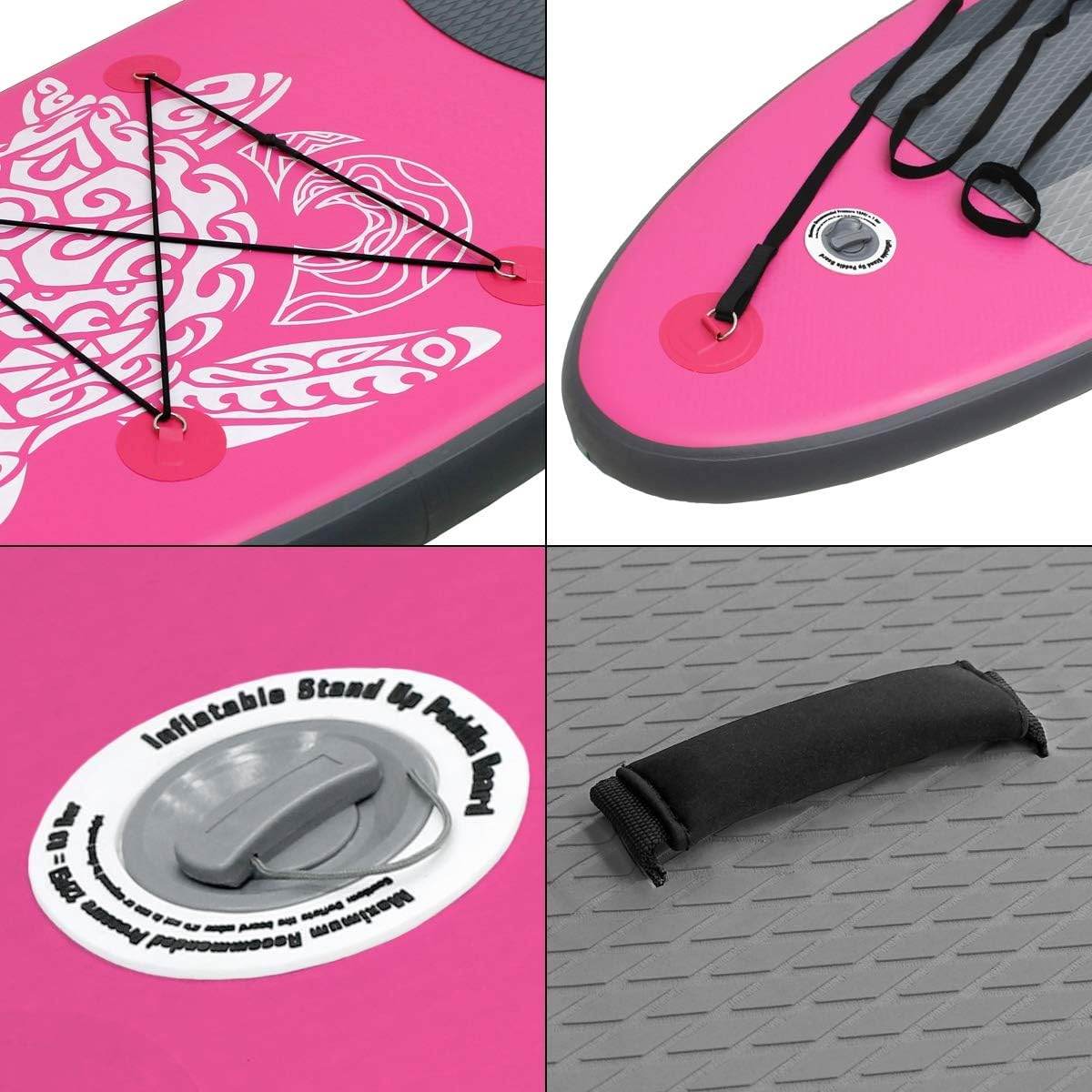 karaca-alisveris - Stand Up Paddle - 305/308/320/380 cm - PVC, 120/150 kg, 10/15 cm