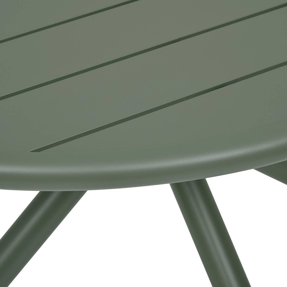 karaca-alisveris - Nebullia Table Jardin 4 places 105cm Vert Laurier