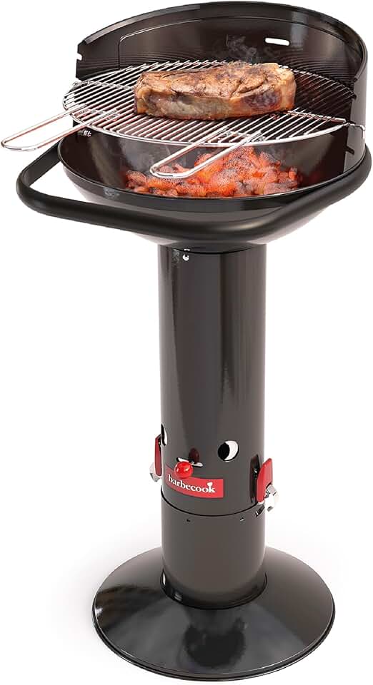 karaca-alisveris - Loewy 45 - 43x43x97cm - barbecue charbon, pare-vent, 6 pers