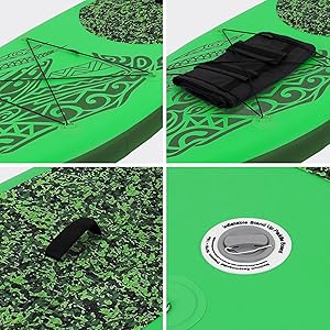 karaca-alisveris planche de stand up vert paddling makani 320x80x15 cm SUP gonflable paddle board de surf