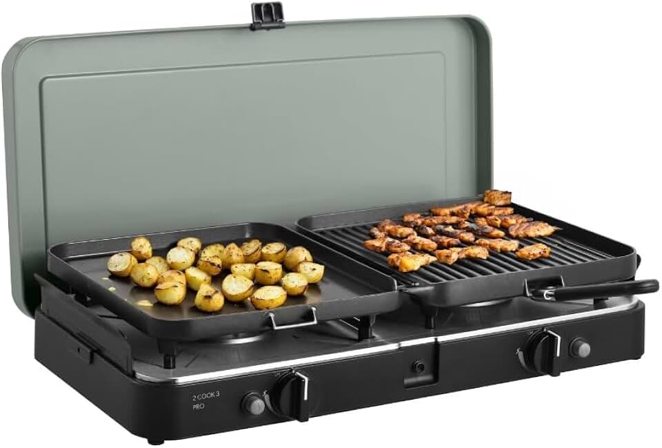 karaca-alisveris - 2-Cook 3 Pro Deluxe - grille barbecue portable 30mbar - sac inclus