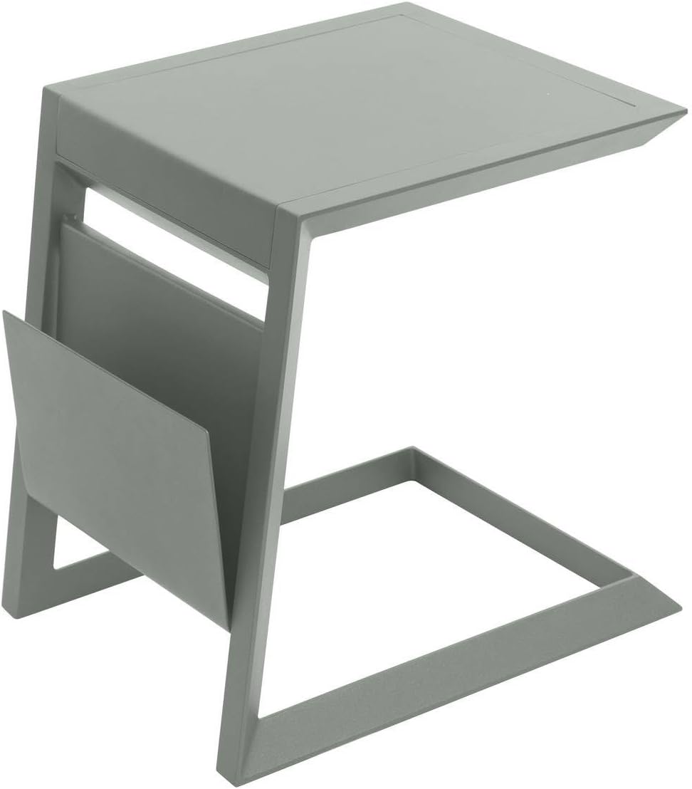 karaca-alisveris - Table d'appoint Allure - 55x45x55 cm - Vert Laurier