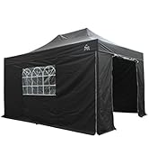 karaca-alisveris - Tonnelle pop-up 3x4.5m entièrement imperméable avec 4 parois latérales Prem...