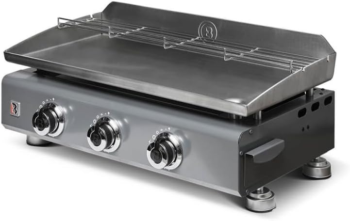 Favex - Silvia II G - 67x34 cm - plancha gaz 3 feux inox, cuisson homogène