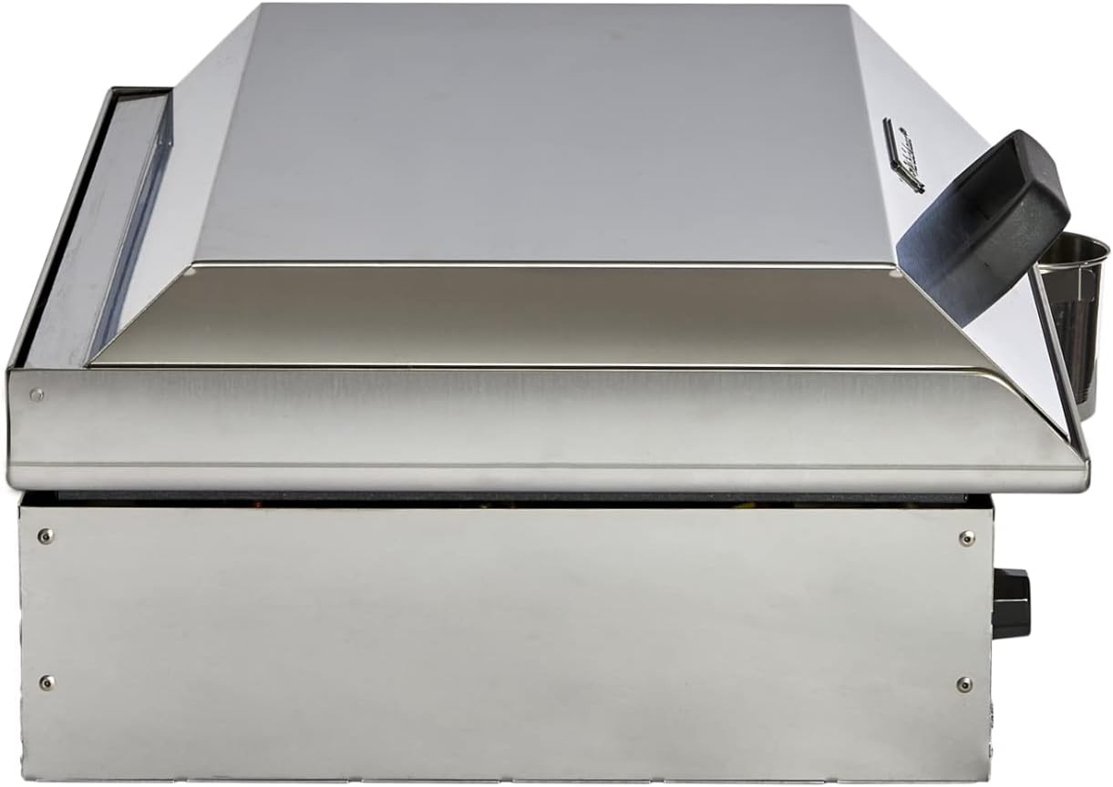 PLANCHAELEC - Plancha électrique NEO - inox, 65x43x18 cm, thermostat réglable, pour 10 personnes - E-650-2400W