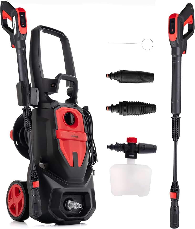 karaca-alisveris - Denver - 240 Bar, 2200W, 480 l/h, portée 15m, accessoires