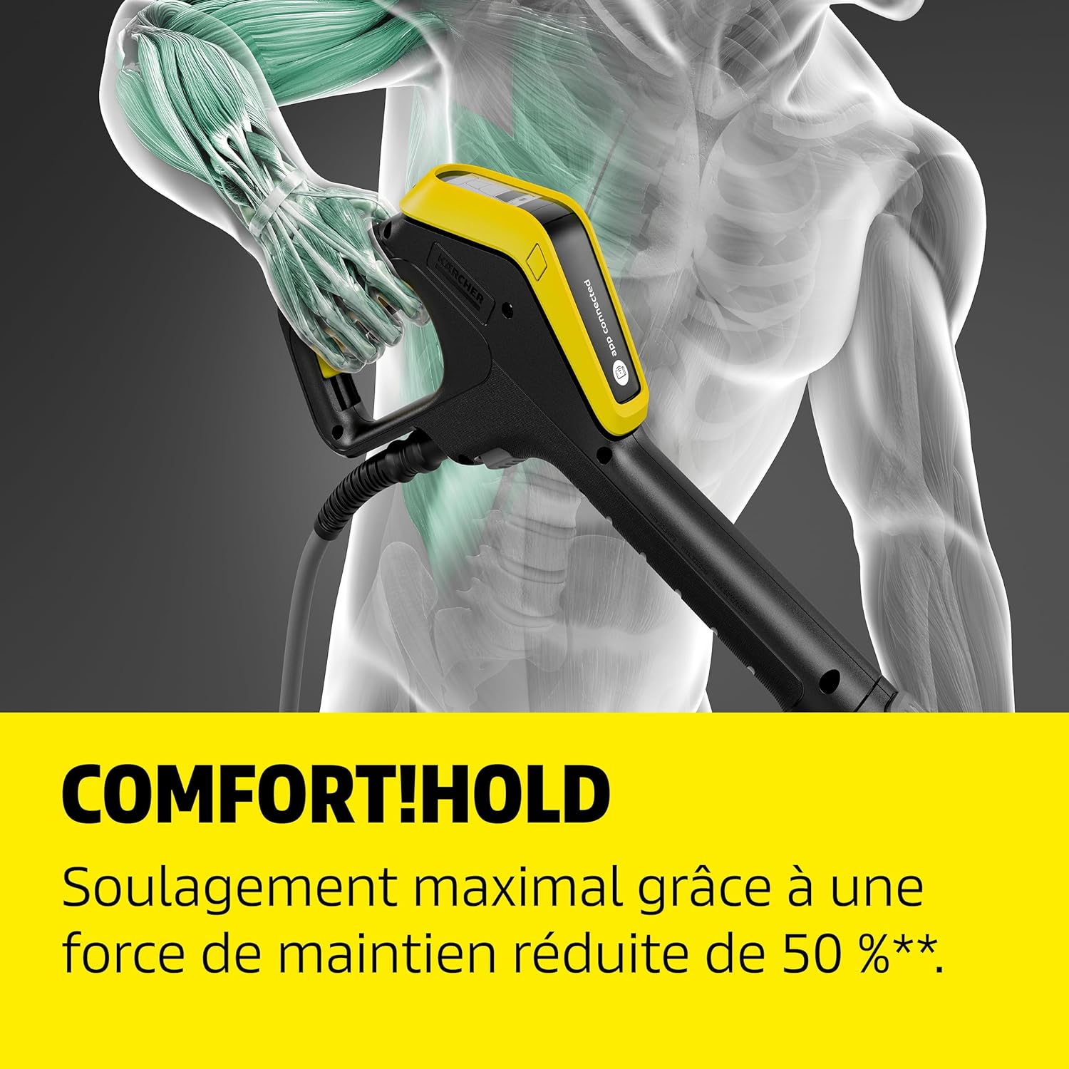 karaca-alisveris - K 7 Premium Connect - 180 bars, 600 l/h - Enrouleur, appli contrôle