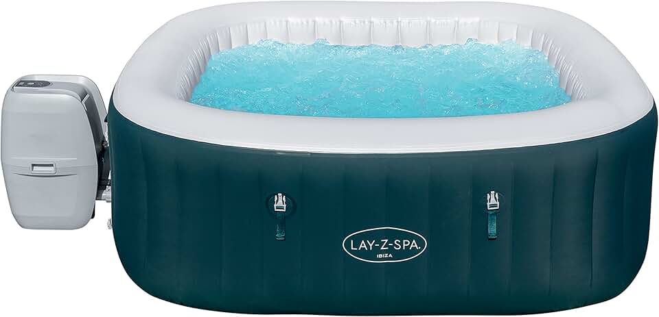 karaca-alisveris - Lay-Z Ibiza AirJet - 180x66cm - spa gonflable 6 places - 60015