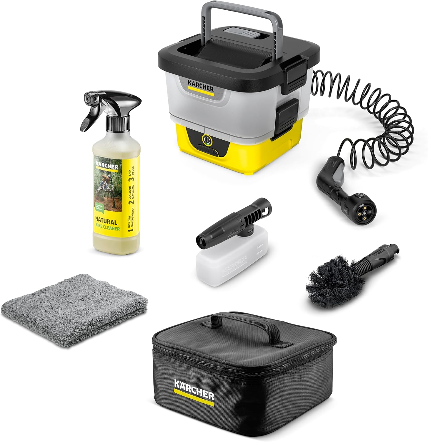 karaca-alisveris - OC 4 kit vélo - 3,1 kg - 8L, 2L/min, batterie Li-ion