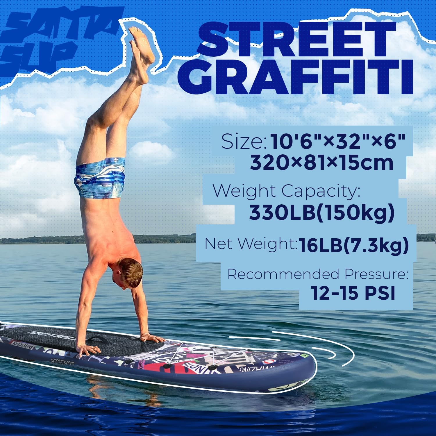 Stand Up Paddle gonflable - 10'6