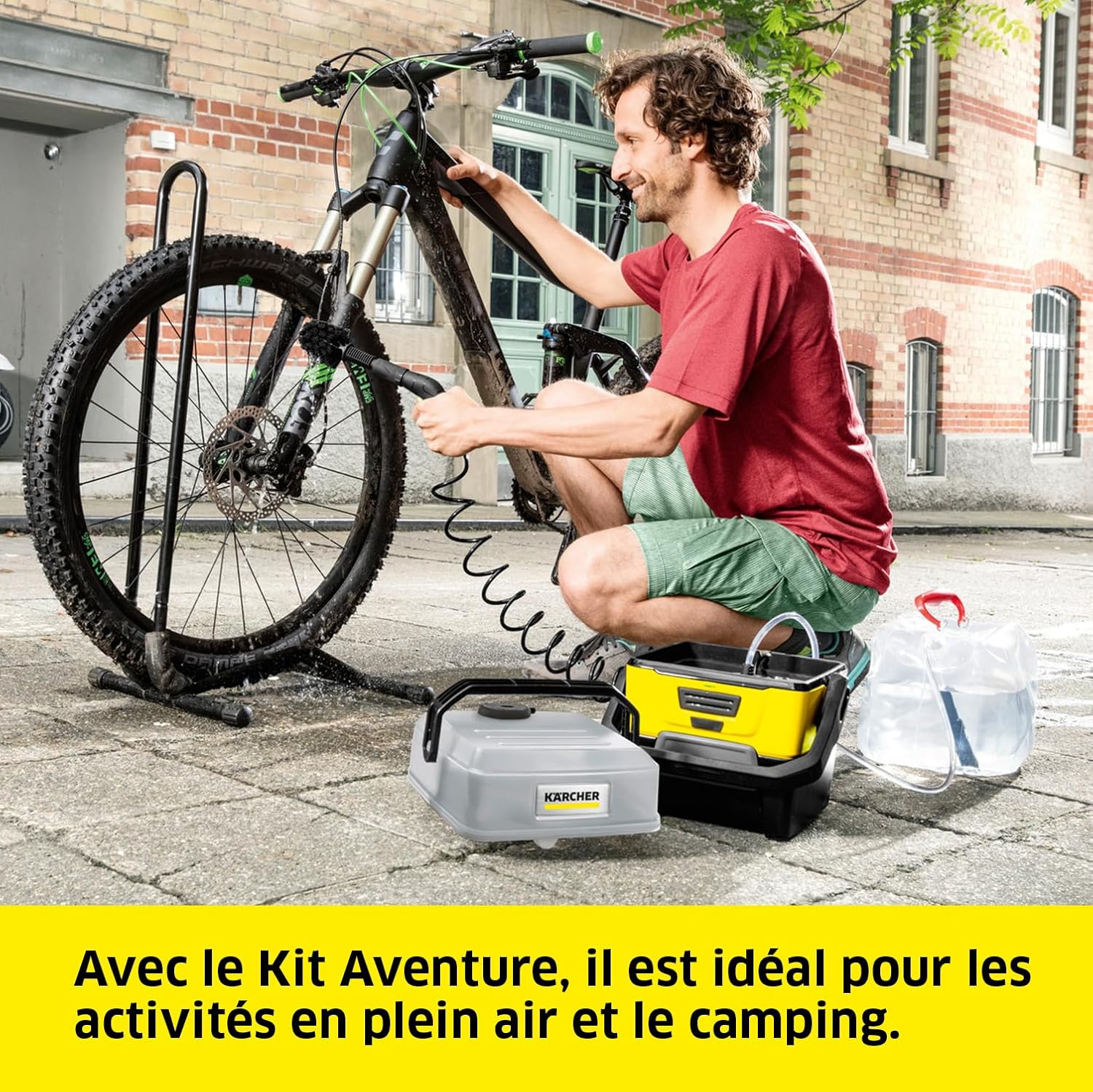 karaca-alisveris - OC 3 Aventure - 2,8m tuyau, 4L réservoir, 2L/h, kit complet