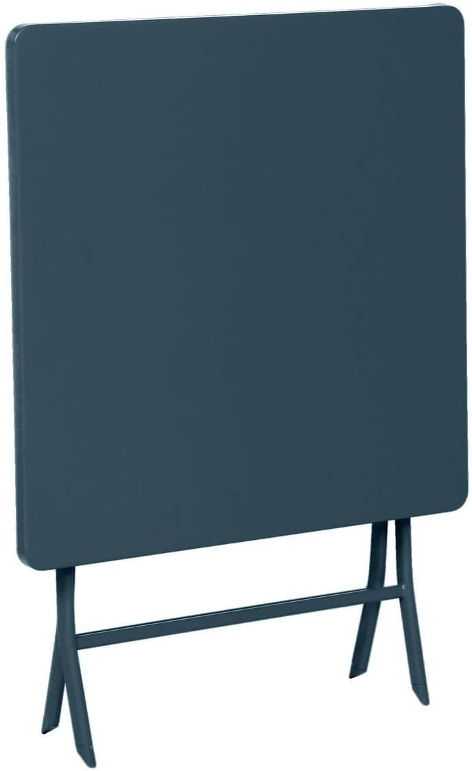 karaca-alisveris - Greensboro - table pliante 2 places acier époxy 70x70