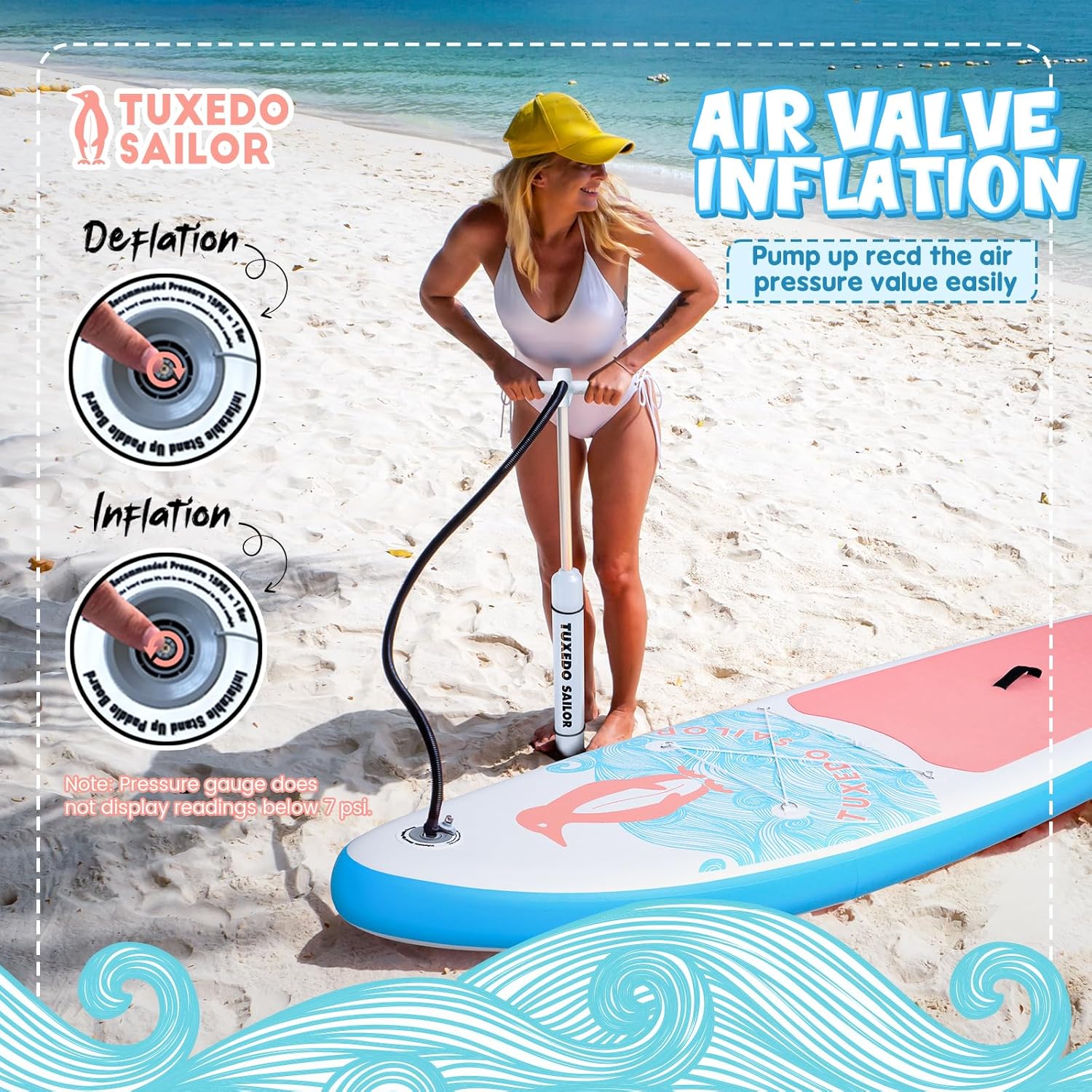 karaca-alisveris - SUP gonflable adulte 320cm - stable, kit complet