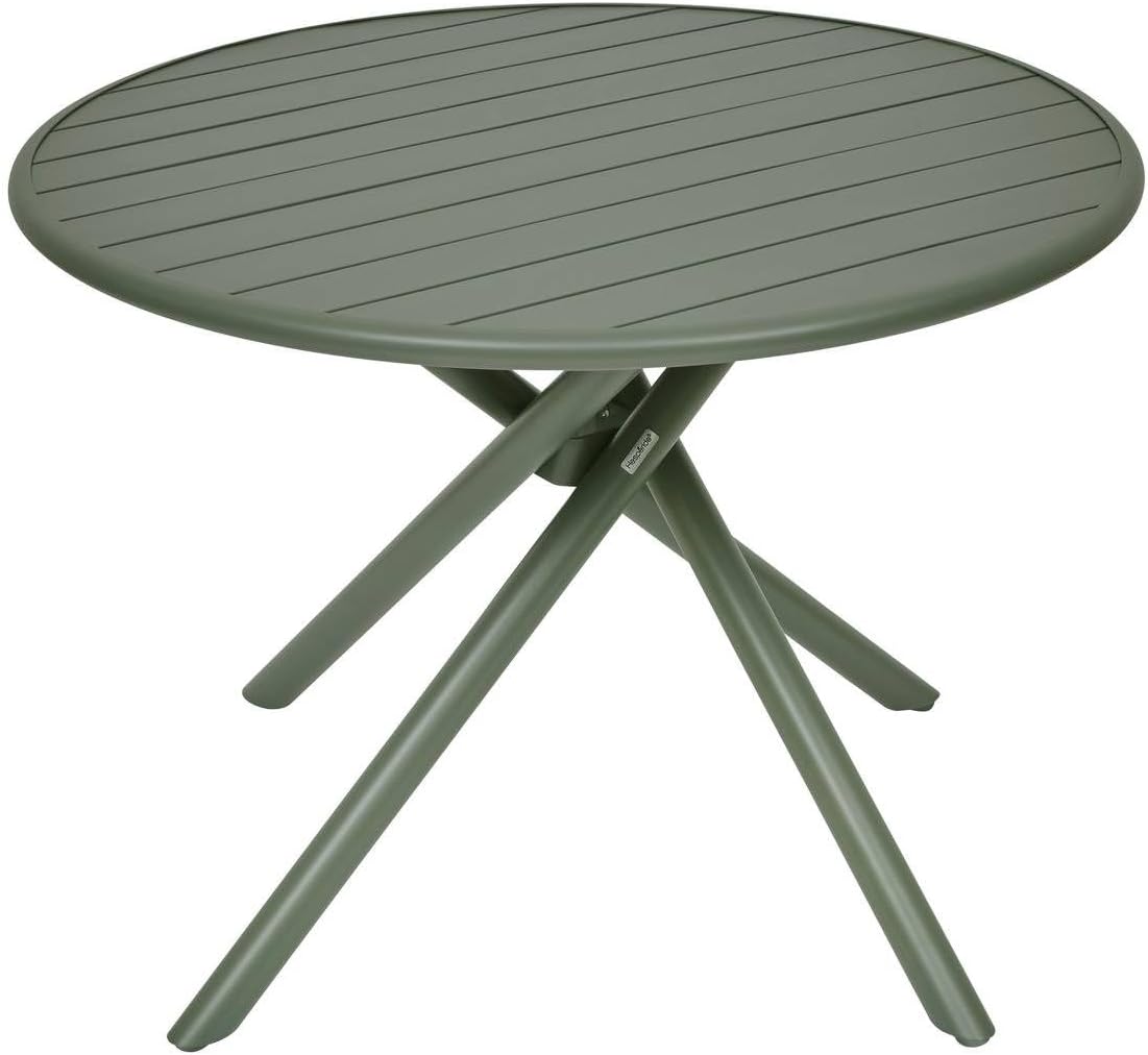 karaca-alisveris - Nebullia Table Jardin 4 places 105cm Vert Laurier