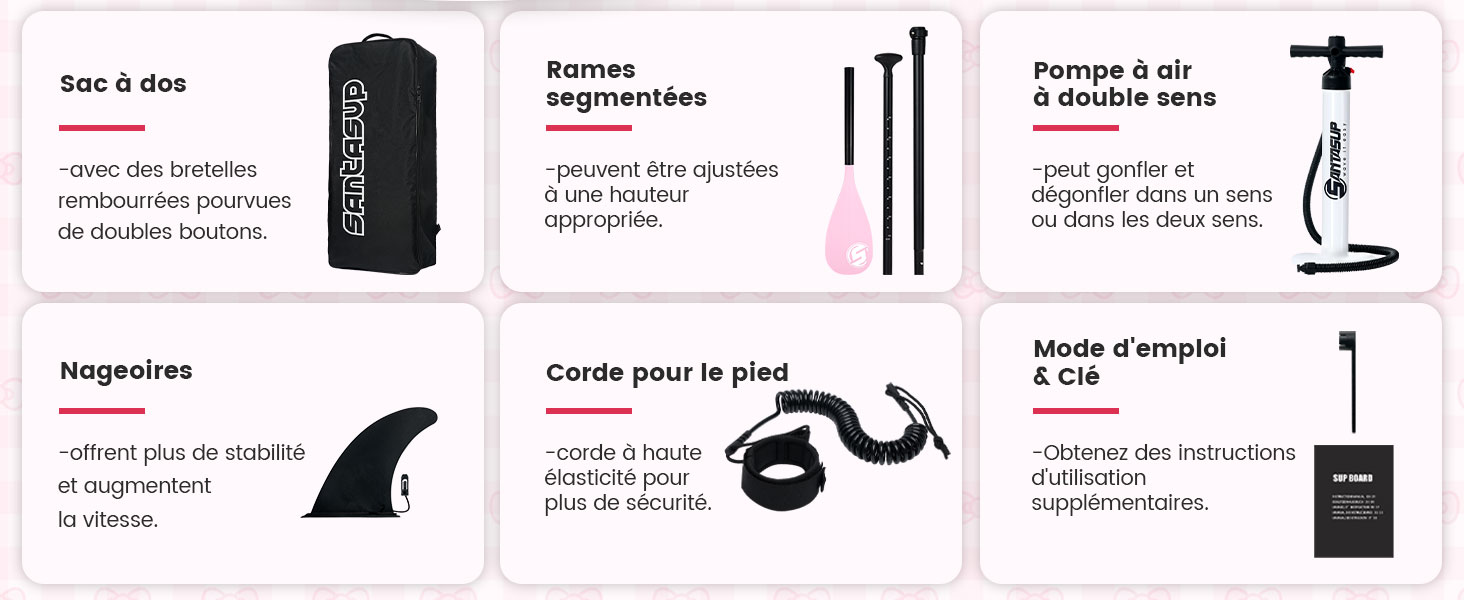 Planches de stand up paddle gonflables