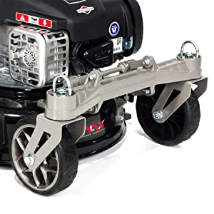 NAX POWER PRODUCTS 1000S moteur Briggs & Stratton série 450E 125 cm3 largeur de coupe 42 cm panier