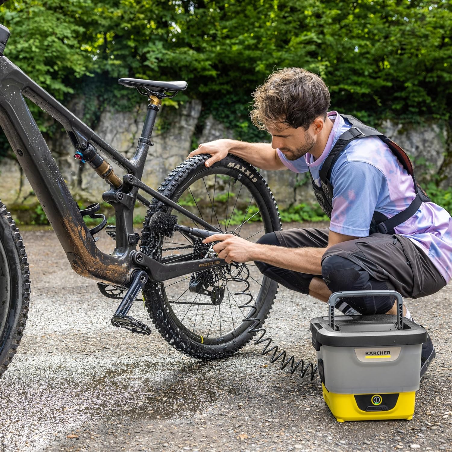 karaca-alisveris - OC 4 kit vélo - 3,1 kg - 8L, 2L/min, batterie Li-ion
