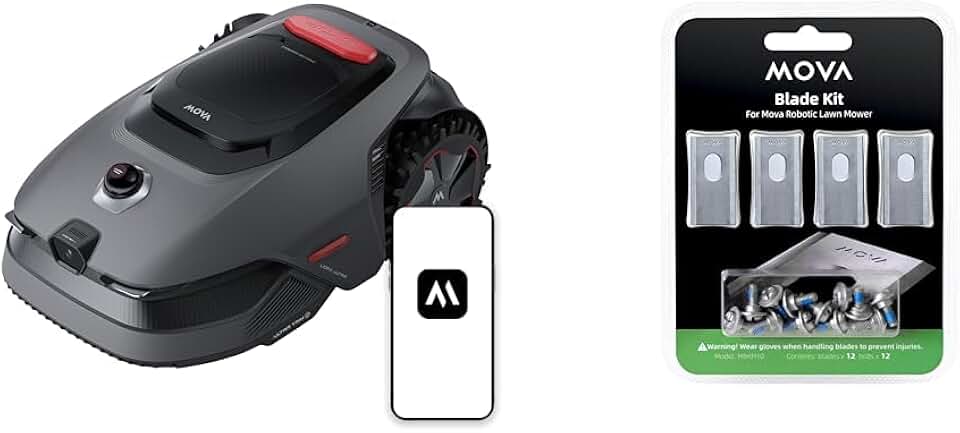 karaca-alisveris - LiDAX Ultra - 800 m² - Robot tondeuse IA LiDAR 3D, tout terrain, protection animaux - MOVALIDAXUltra800