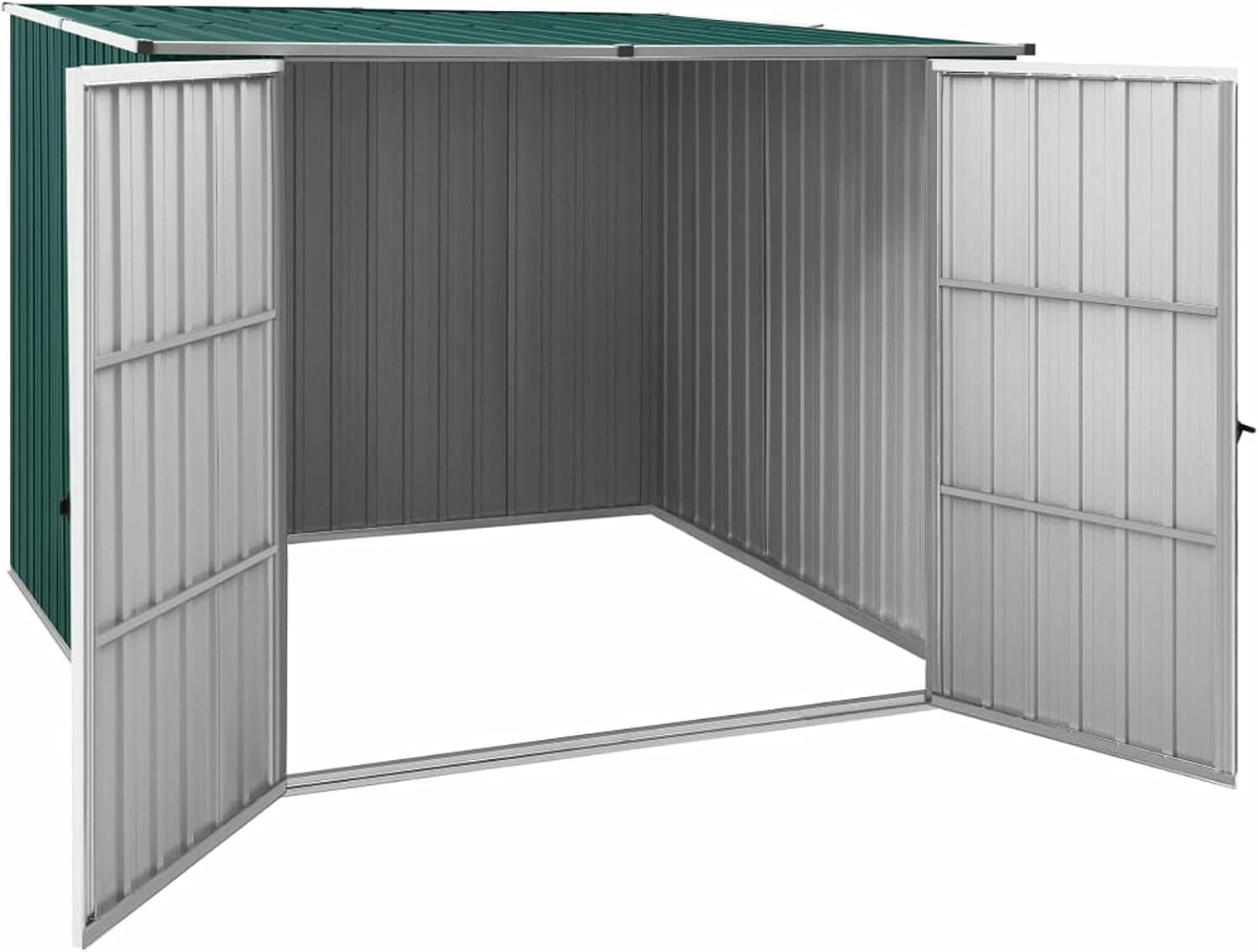 Abri de Jardin Vert 195x198x159 cm Acier galvanisé