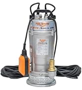 karaca-alisveris Pompe Submersible Aqua 11S, 550W, Débit 3,6 m³/h, Hauteur Refoulement 25 m...