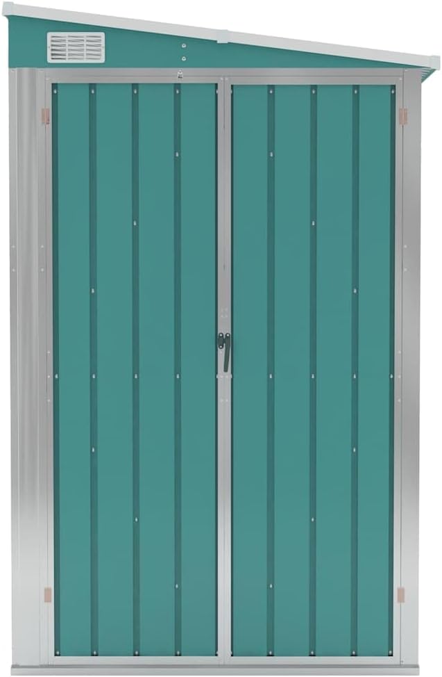 karaca-alisveris Abri de Jardin Mural Vert 118x194x178 cm )