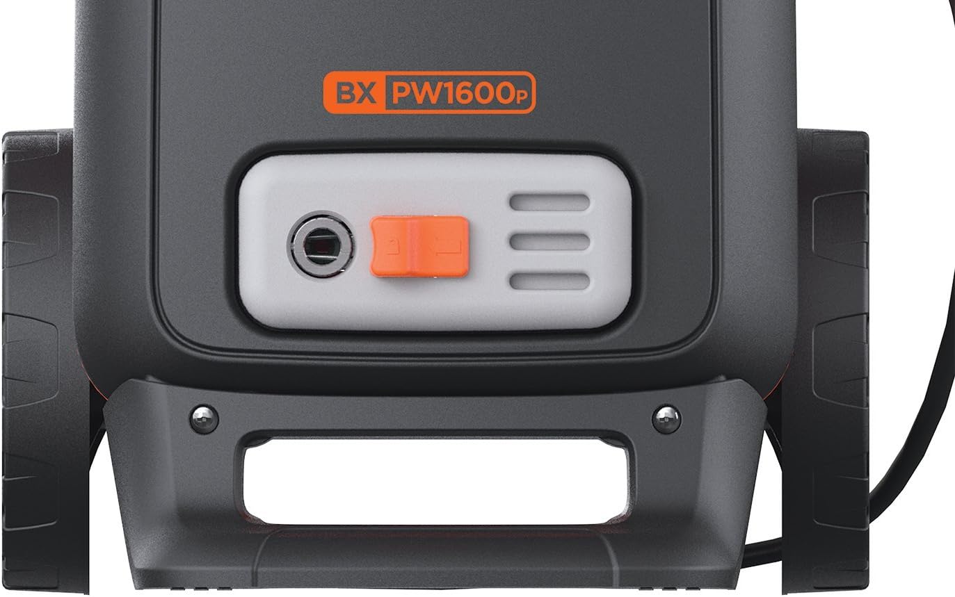 karaca-alisveris Nettoyeur Haute Pression BXPW1600PE avec Patio Cleaner et Brosse Fixe (1600 W, 125 Bar, 420 l/h)