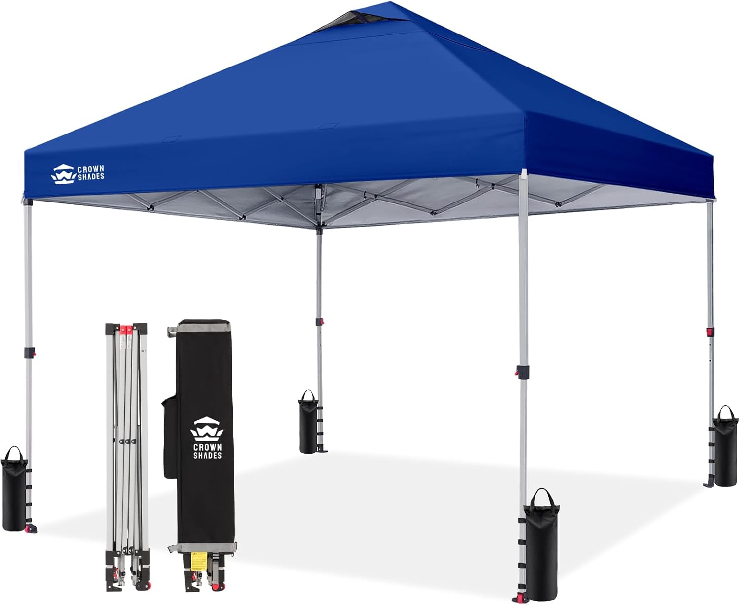 karaca-alisveris - Tonnelle pliante 3x3m - imperméable, UPF 50+, sacs de sable