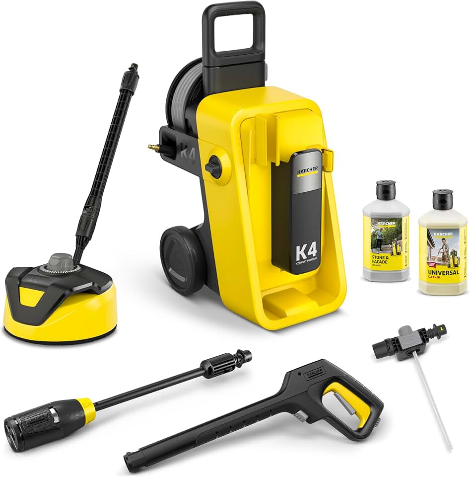 karaca-alisveris - K 4 Comfort Premium Home - 130 bar, 420 l/h, 30 m²/h, enrouleur, 4 jets