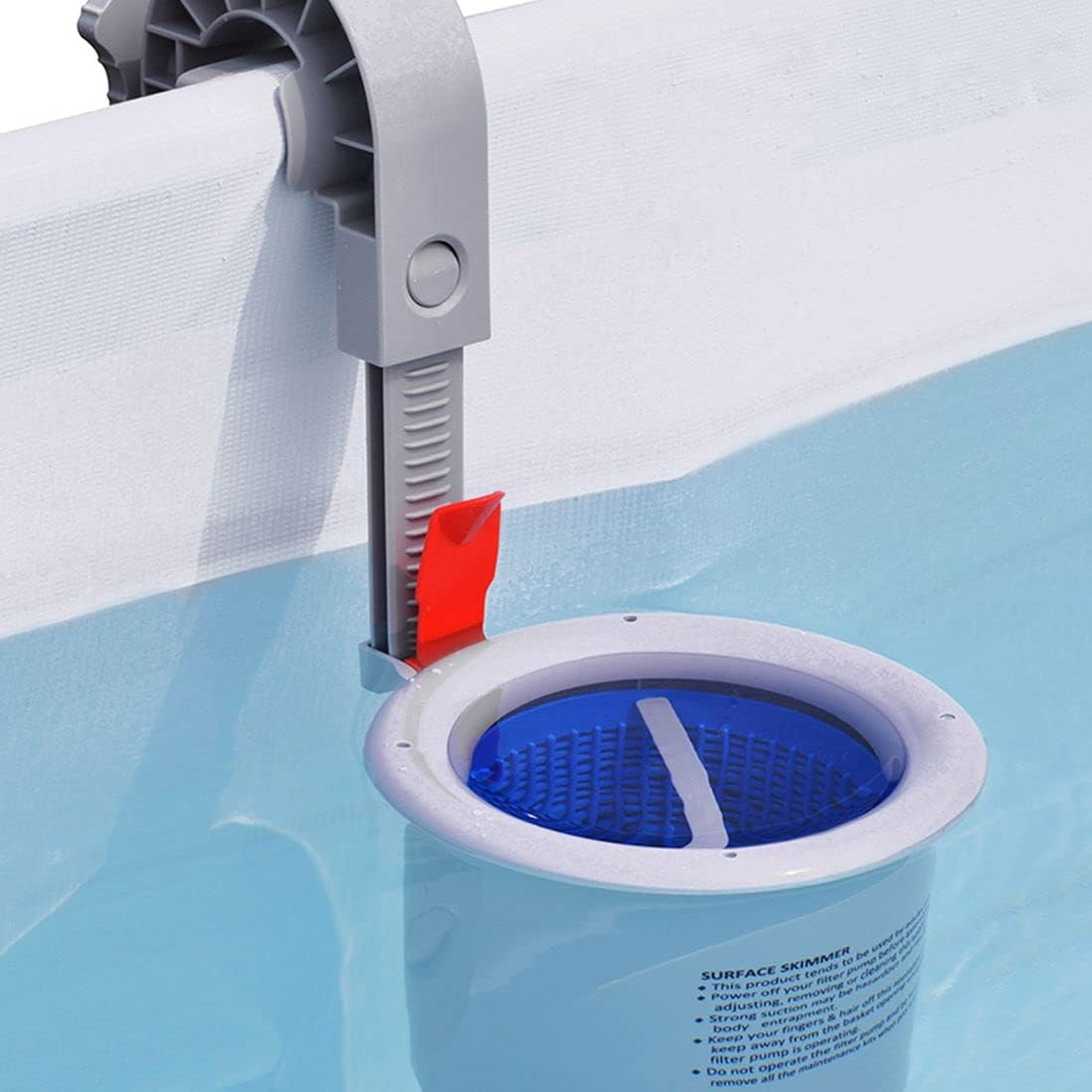 yourGEAR - Piscine familiale XL - 3x2x1m - Acier, skimmer, jardin