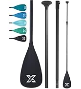 ZLX SUP Paddle Stand Up Paddle Accessoires 3 ou 4 pièces amovibles, Planche de pagaie réglable m...