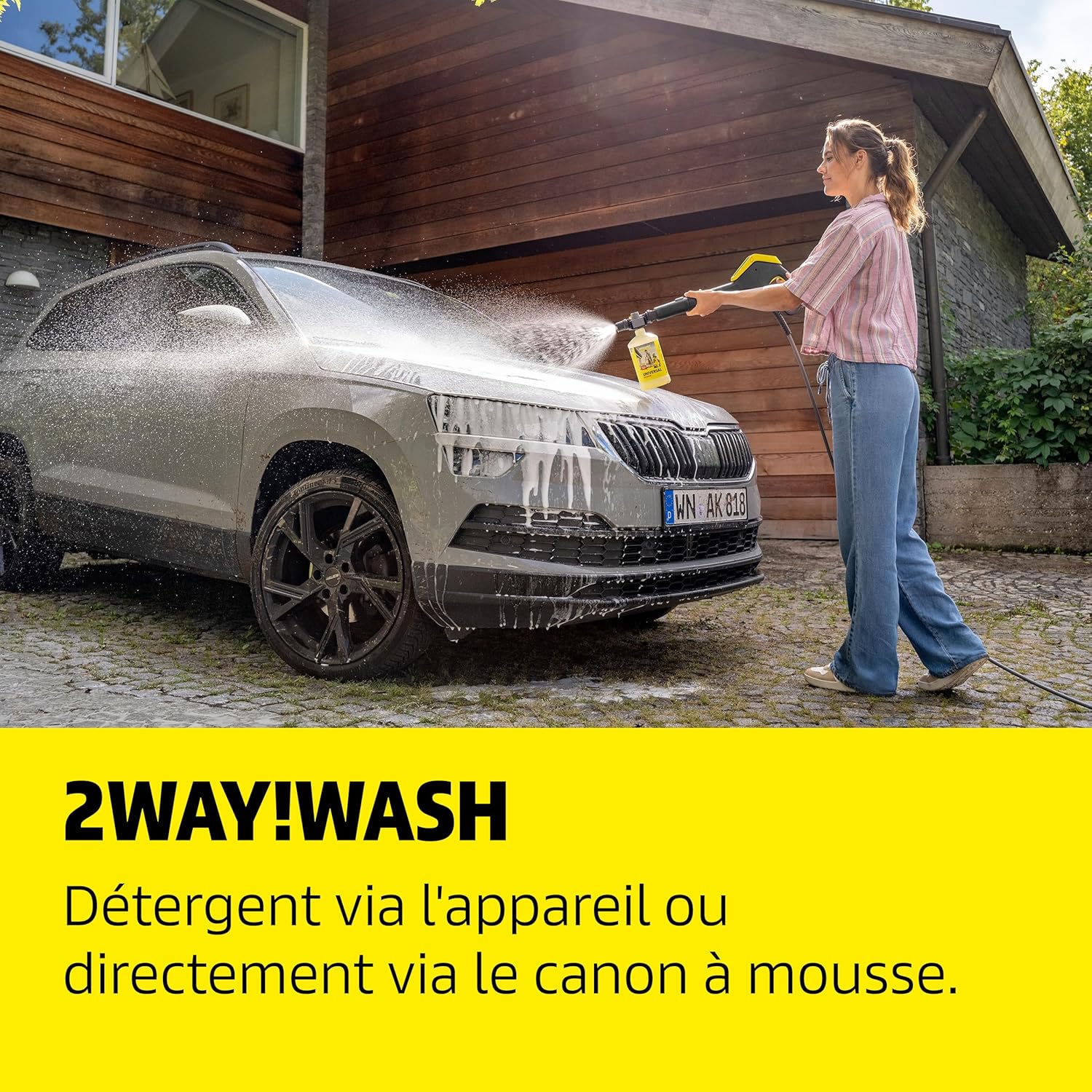 karaca-alisveris - K 7 Premium Connect - 180 bars, 600 l/h - Enrouleur, appli contrôle