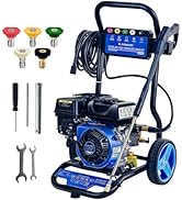 karaca-alisveris Nettoyeur Haute Pression Thermique 248 Bar, 3600 PSI 590L/h Laveuse à Essence 210cc 7,0 C...