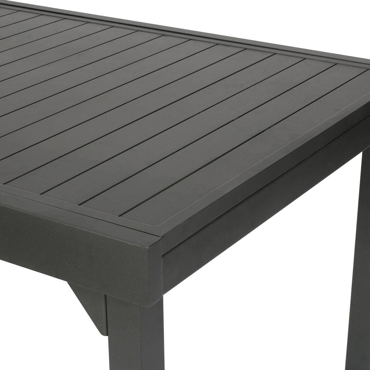 karaca-alisveris - Piazza - 230/340x100 cm - table extensible 12 places, aluminium antirouille