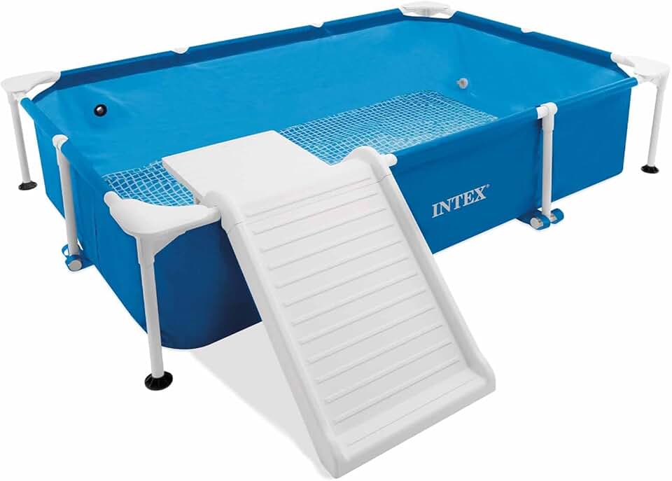 karaca-alisveris - Piscine Tubulaire Animaux rectangulaire - kit complet - 48404NP