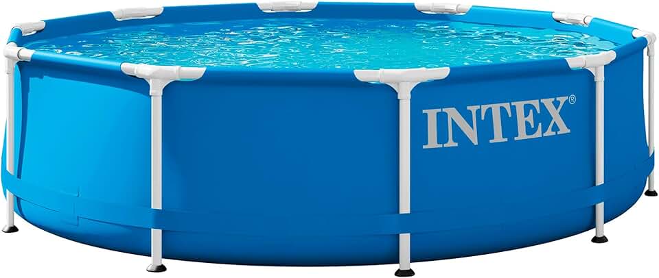 karaca-alisveris - Piscine Cadre Métal - Ø305x76 cm - hors-sol, structure acier