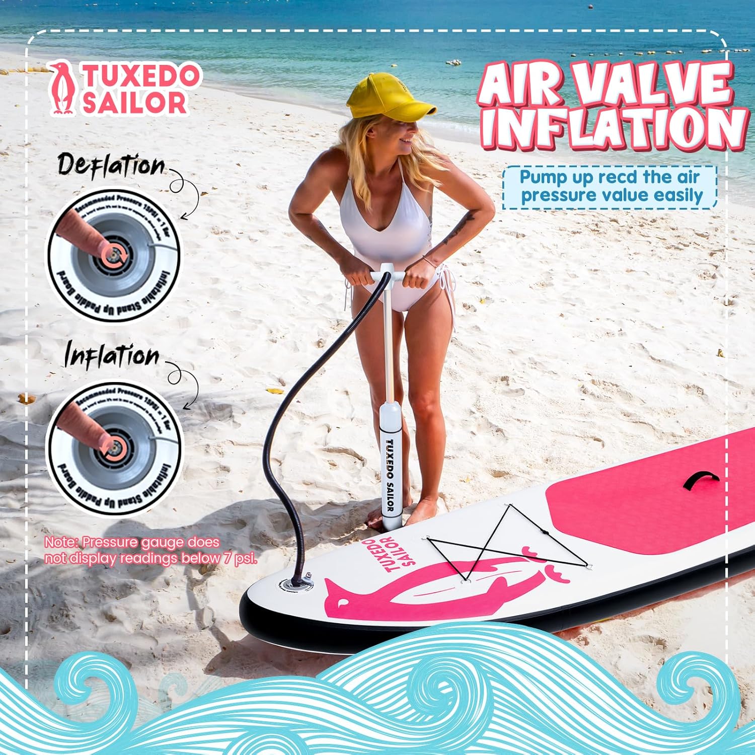 karaca-alisveris - SUP gonflable adulte - Accessoires inclus - robuste