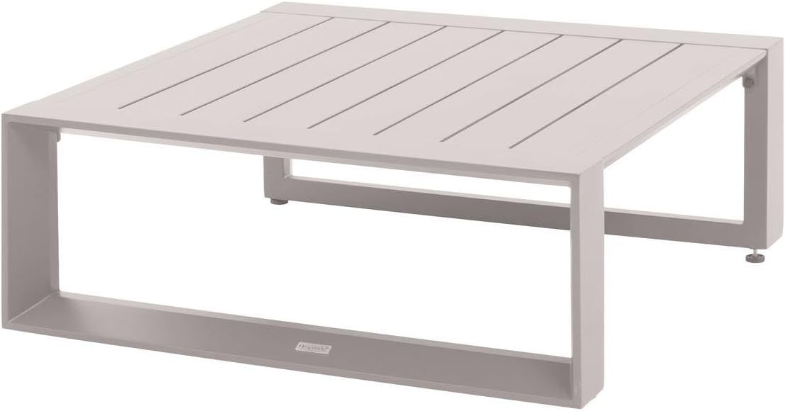 karaca-alisveris - Allure table basse jardin 79x79x30 cm - aluminium époxy