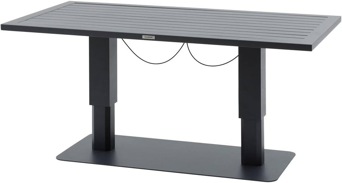 karaca-alisveris - Salimia - 150x80 cm - table relevable, alu anticorrosion