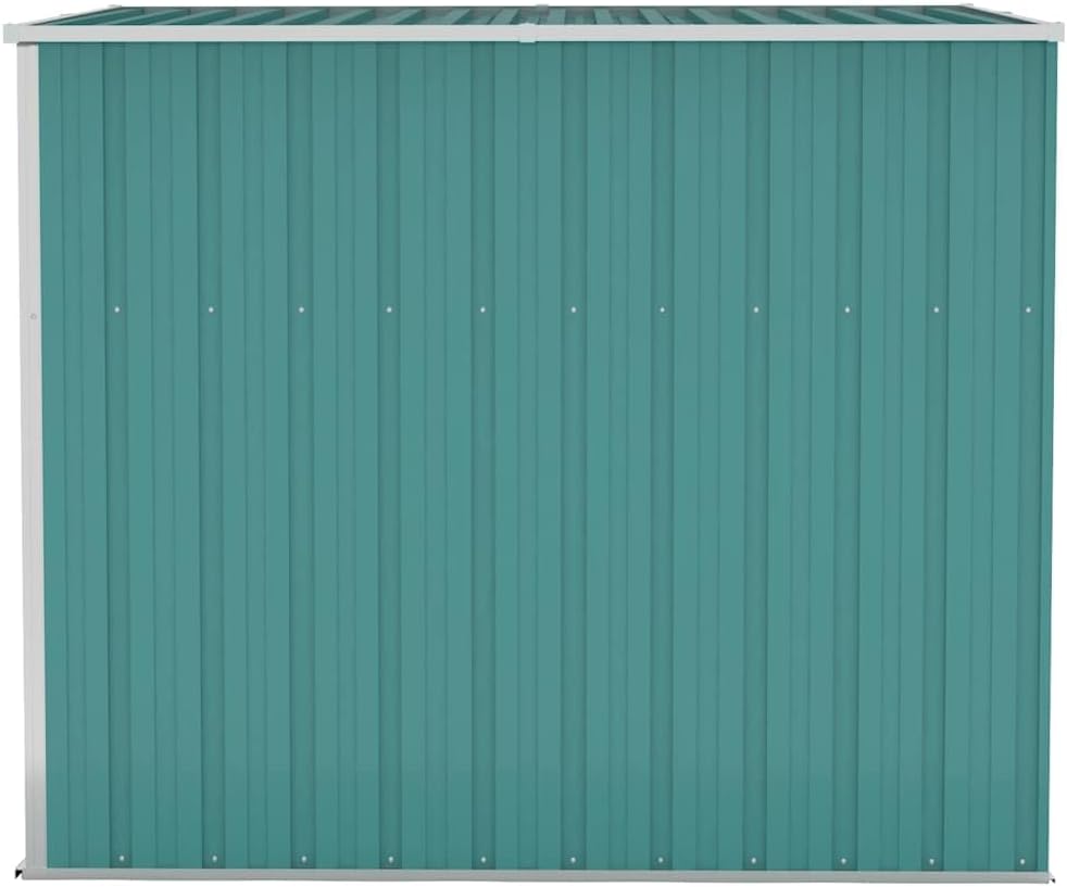 karaca-alisveris Abri de Jardin Mural Vert 118x194x178 cm )
