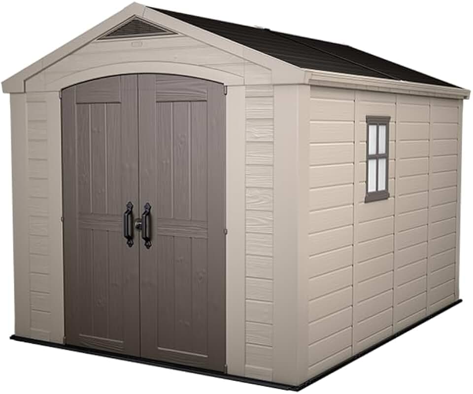 karaca-alisveris - Factor série - 8,1 m² - abri de jardin robuste FACTOR811
