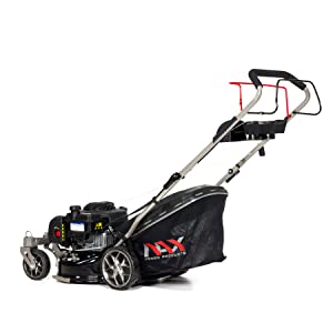 NAX POWER PRODUCTS 1000S moteur Briggs & Stratton série 450E 125 cm3 largeur de coupe 42 cm panier