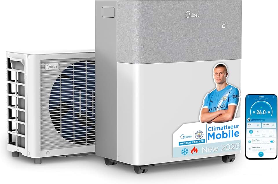 karaca-alisveris - PortaSplit 12000BTU - 3,5kW, 4-en-1, silencieux, portable karaca-alisveris