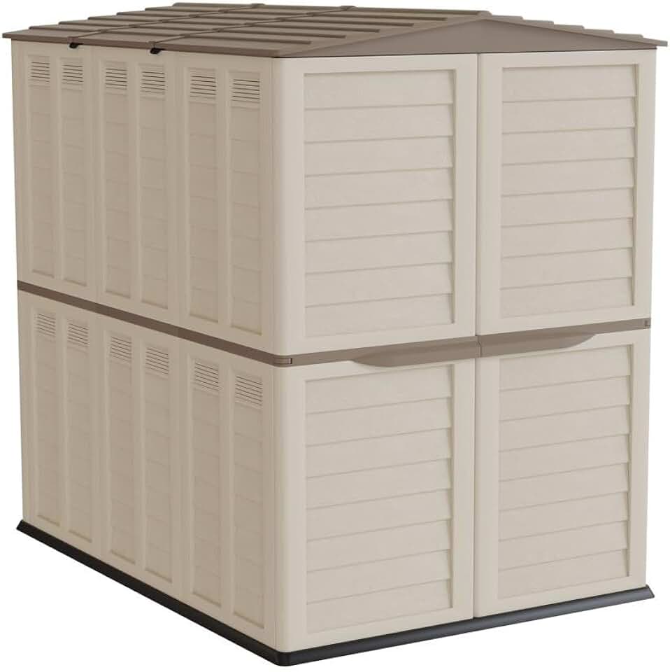 karaca-alisveris - Abri de Jardin XL 3,14m², double paroi, anti-UV, 5500L