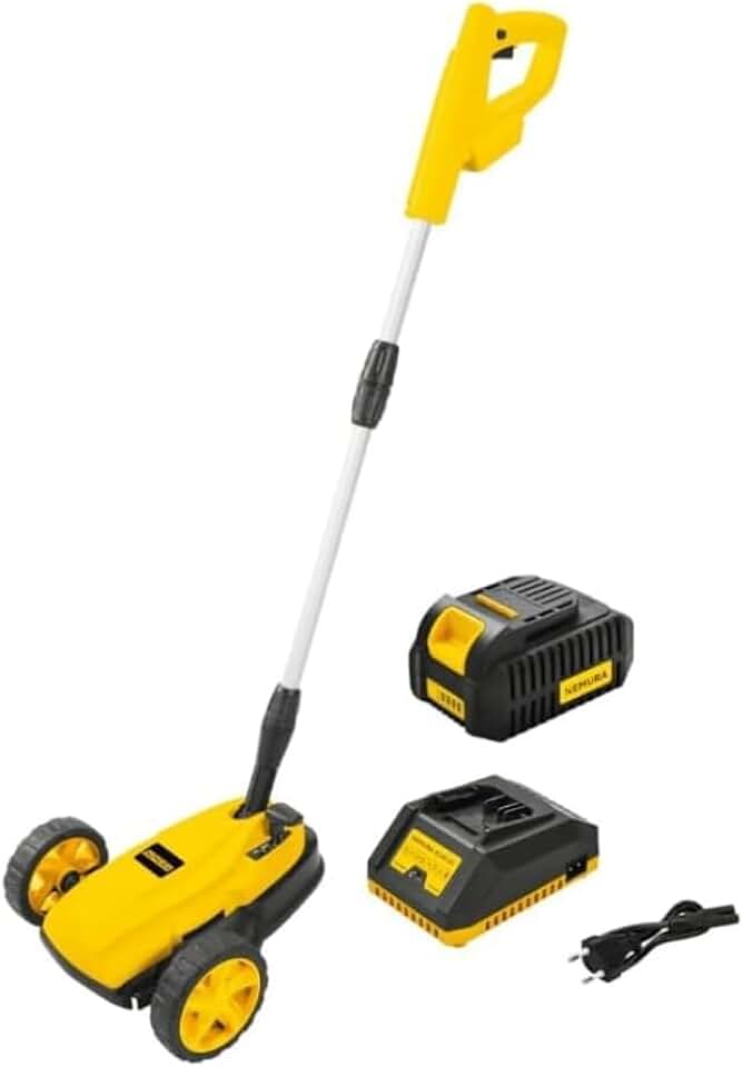 karaca-alisveris - Mini Tondeuse 40V - 22cm coupe - Batterie 2Ah, chargeur rapide