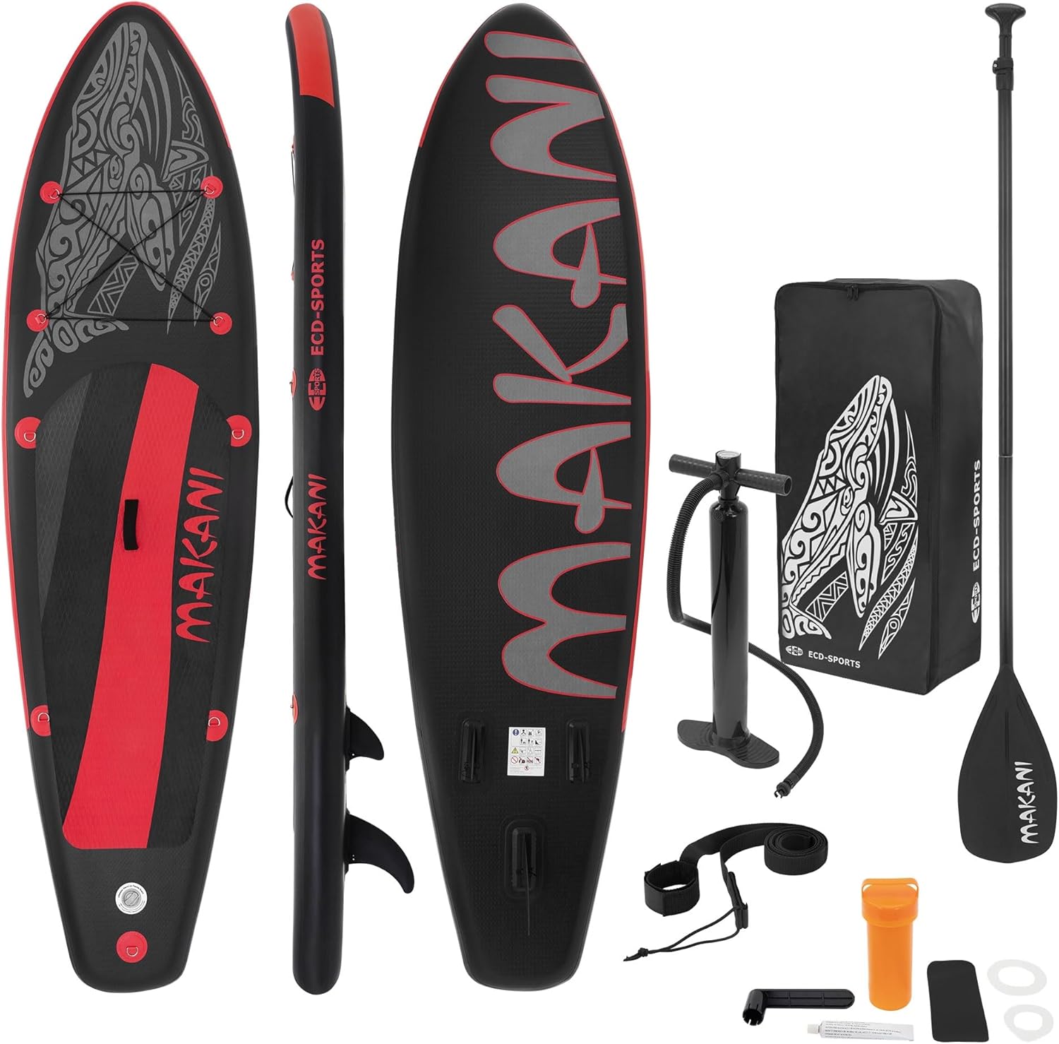 karaca-alisveris - Stand Up Paddle Board - 305/308/320/380 cm - PVC, 120/150 kg, 10/15 cm d'épaisseur